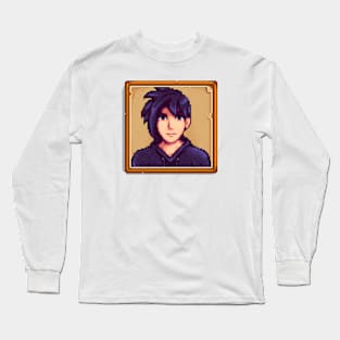 Sebastian Portrait Long Sleeve T-Shirt